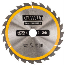 Panza circulara DEWALT 235x30mm 24T DT1954