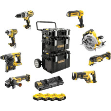 Set de scule cu acumulator DeWALT DCK853P4