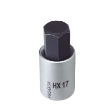 Cheie HEX 17mm scurta, prindere 1/2", 55mm
