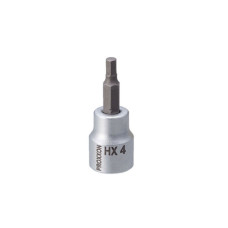Cheie HEX 4mm scurta, prindere 3/8", 50mm