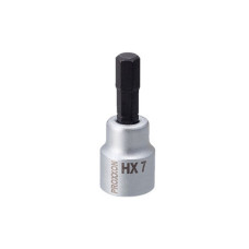 Cheie HEX 7mm scurta, prindere 3/8", 50mm