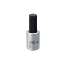 Cheie HEX 10mm scurta, prindere 3/8", 50mm