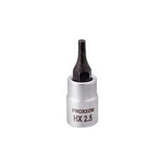 Cheie HEX 2.5mm scurta, prindere 1/4", 33mm