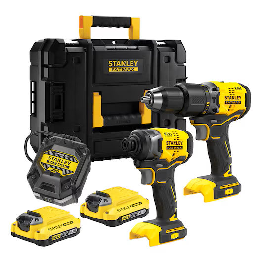 Set scule cu acumulator SFMCK461D2T-QW STANLEY FATMAX