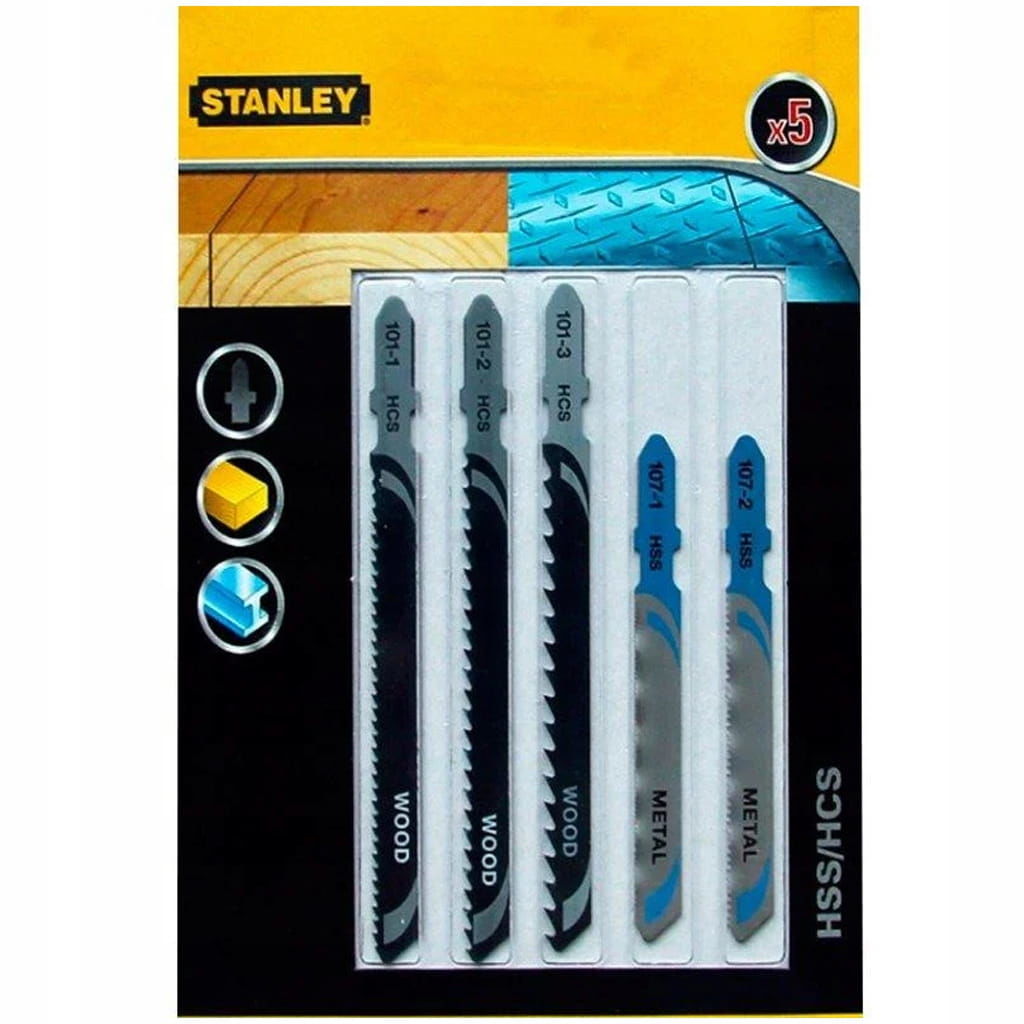 Set lame fierastrau vertical HCS/HSS 5buc STA27030