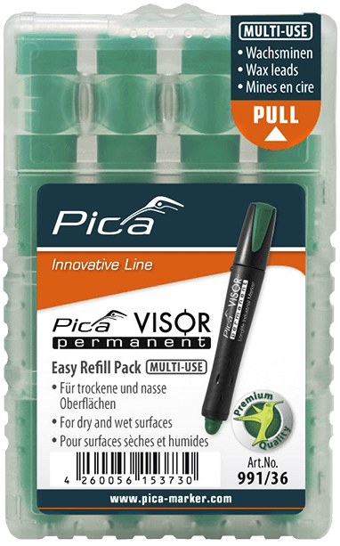 Set 4 mine, PICA-Visor 991/36