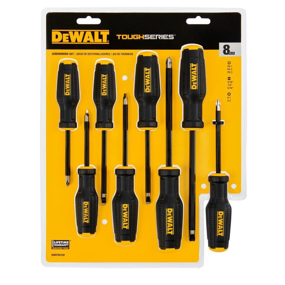 Set surubelinite 8 pcs Dewalt DWHT65102-0