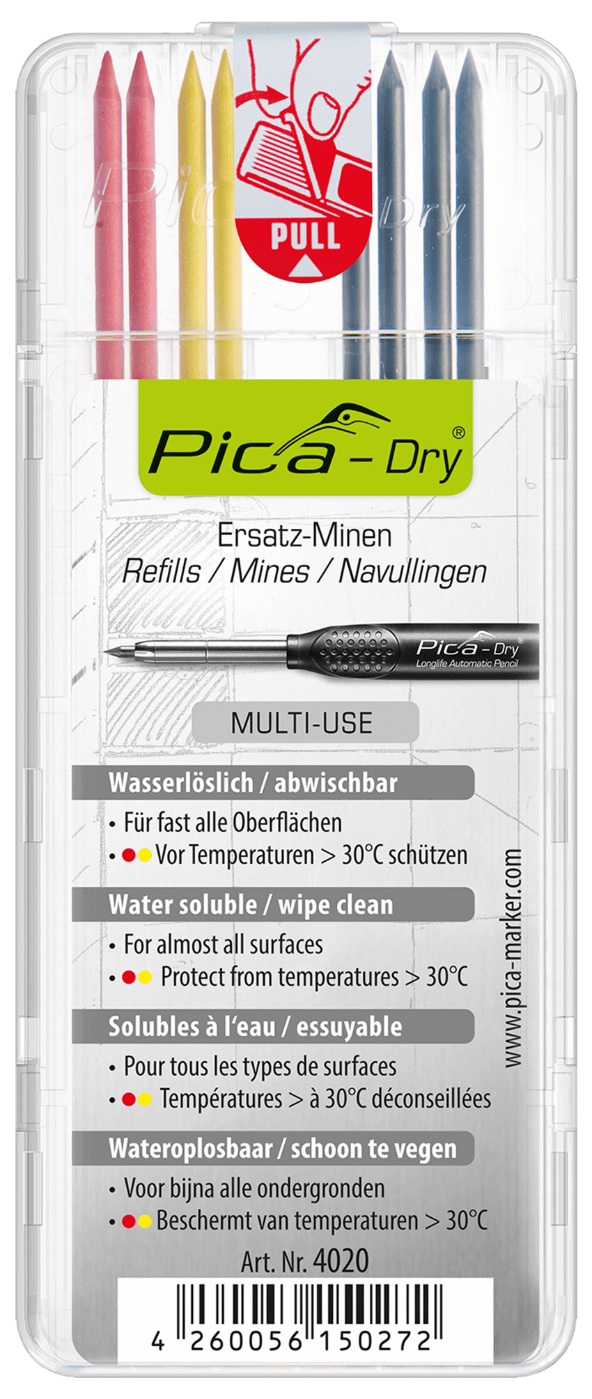 Set 8 mine Pica-Dry 4020