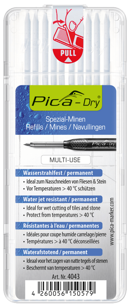 Set 10 mine PICA-Dry 4043