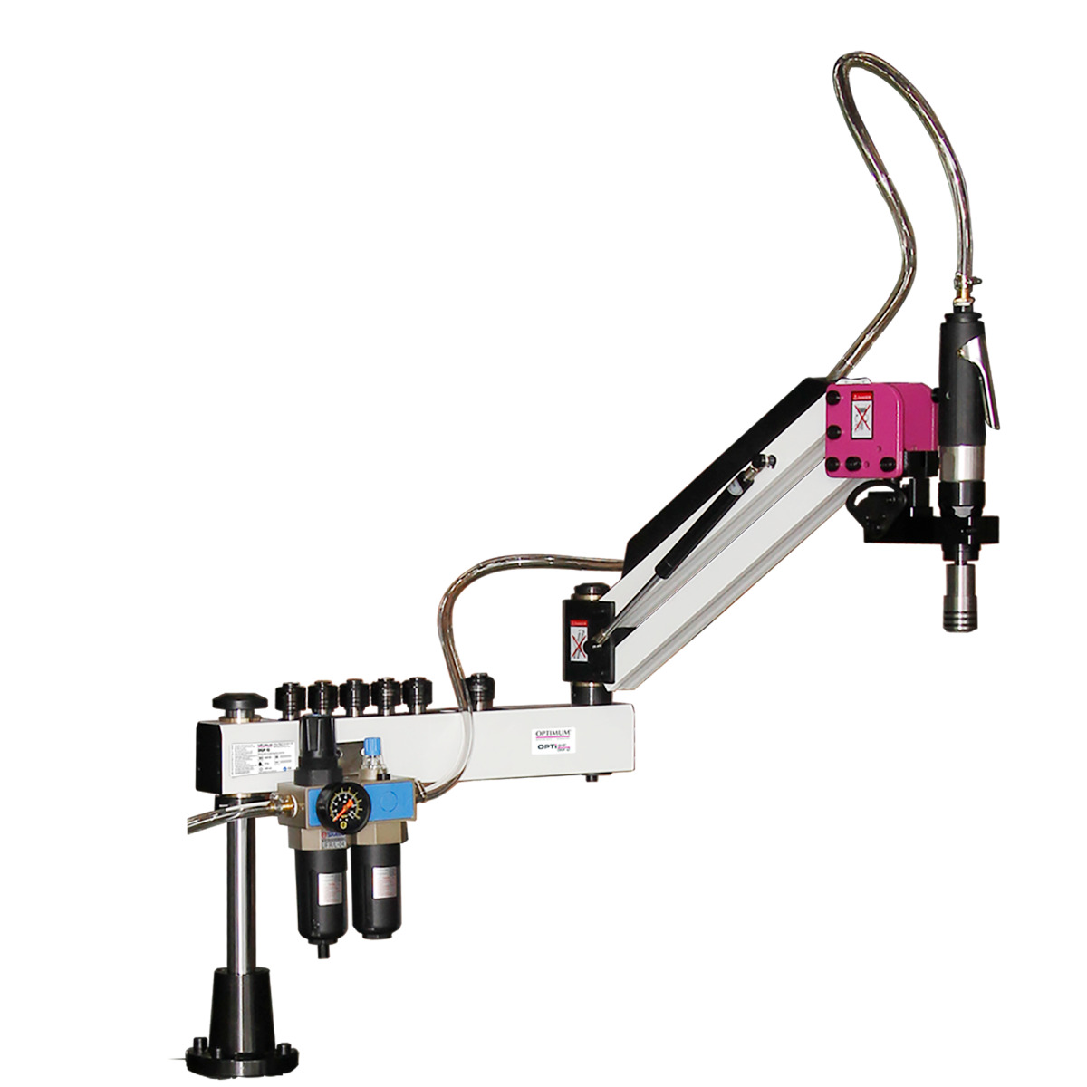 Mașină de filetat pneumatică DGP 16 OPTIMUM