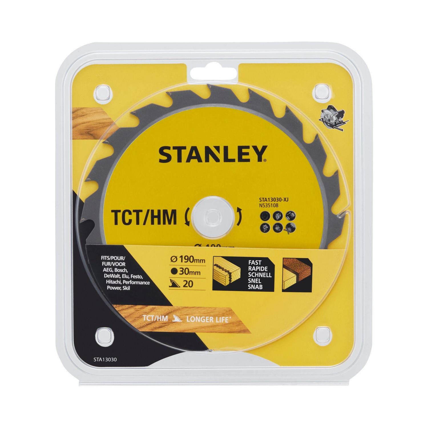Panza circulara TCT 190x30x20T STA13030-XJ