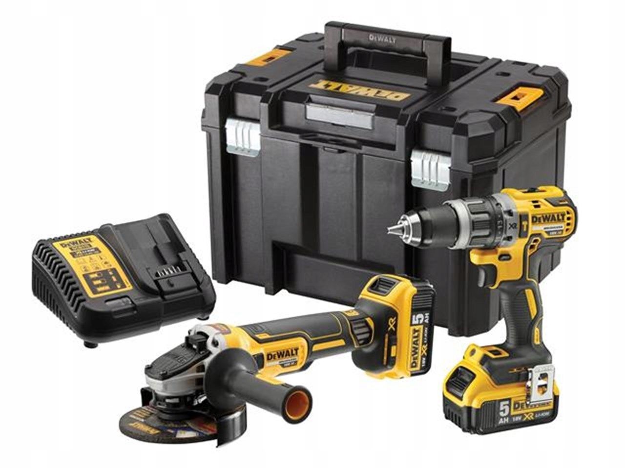 Set de scule cu acumulator DeWALT DCK2080P2T