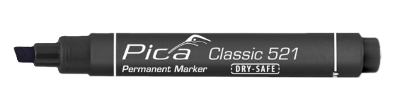 Pica classic marker permanent Black 521/46