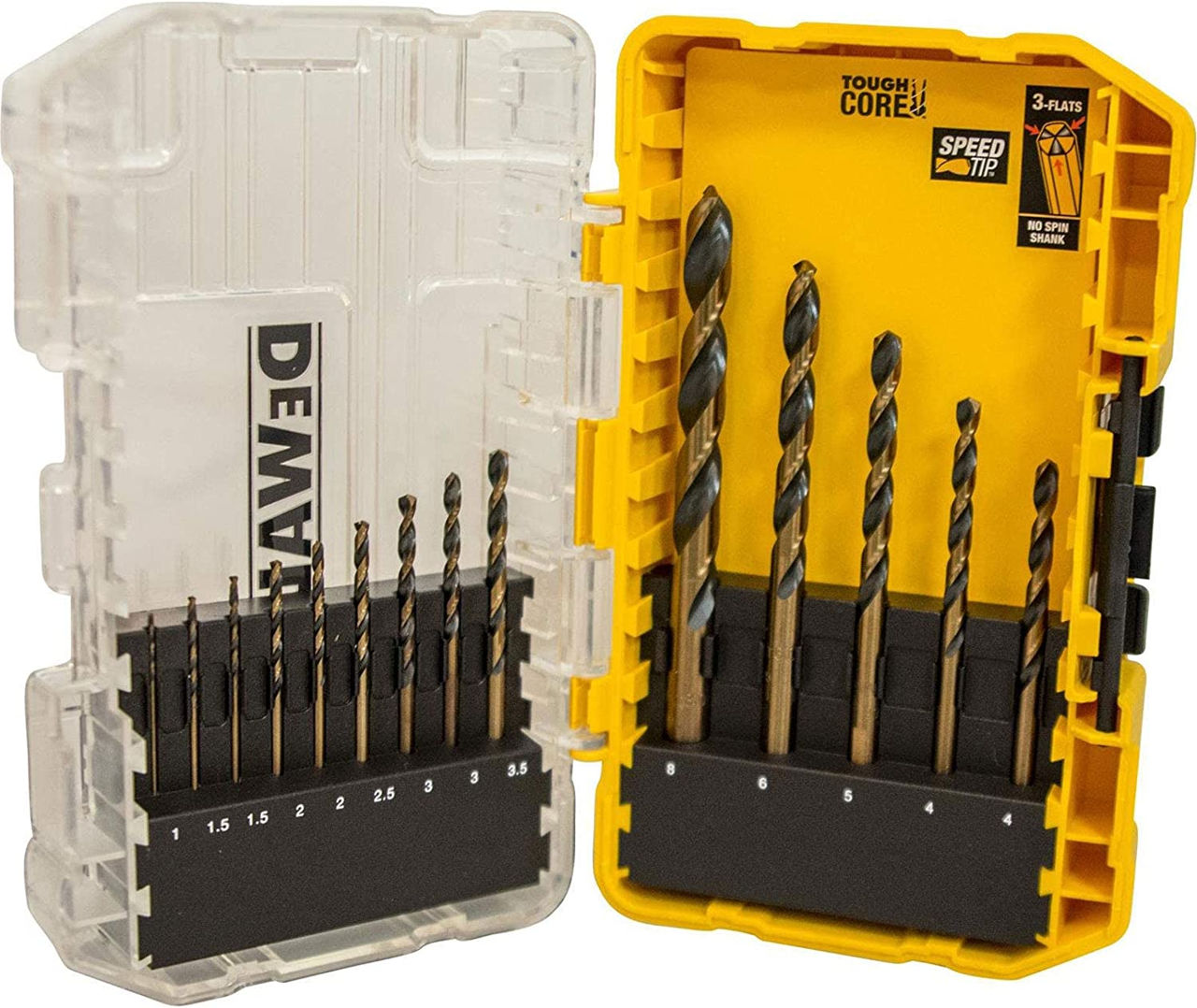 Set de burghie p/u metal Black&Gold DeWALT 14pcs DT70727-QZ