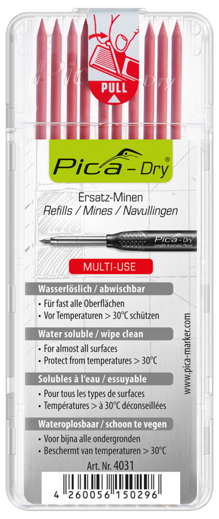 Set 10 mine PICA-Dry 4031