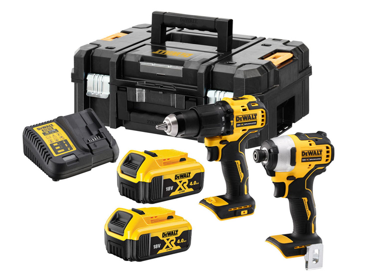 Set de scule cu acumulator DeWALT DCK2062M2T