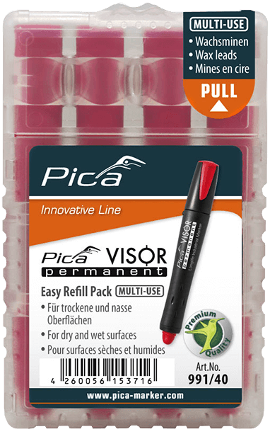 Set 4 mine, PICA-Visor 991/40