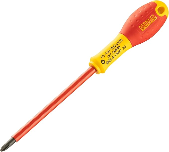 Șurubelniță Stanley Fatmax PH2x125mm VDE 1000V 0-65-416