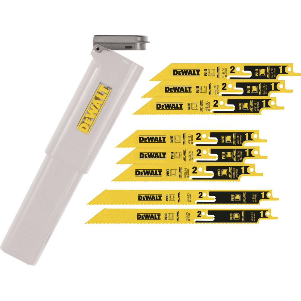 Set pinze ferestrau sabie Bi-Metal DT2446-QZ