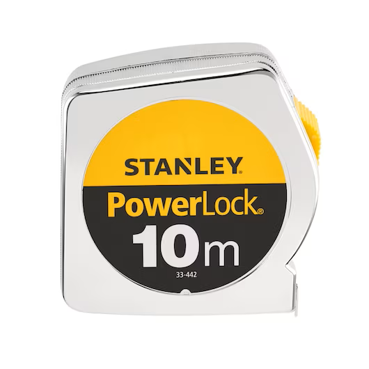 Ruleta 10m PowerLock 0-33-442 Stanley