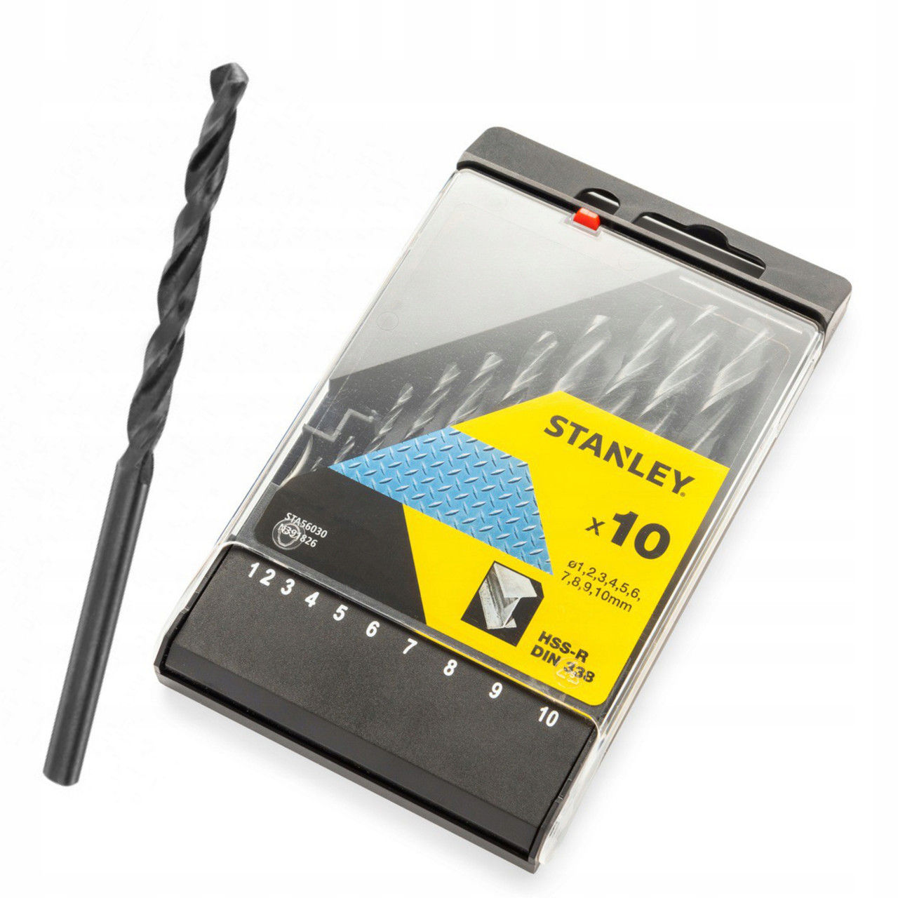 Set burgie metal 10buc 1-10mm STA56030