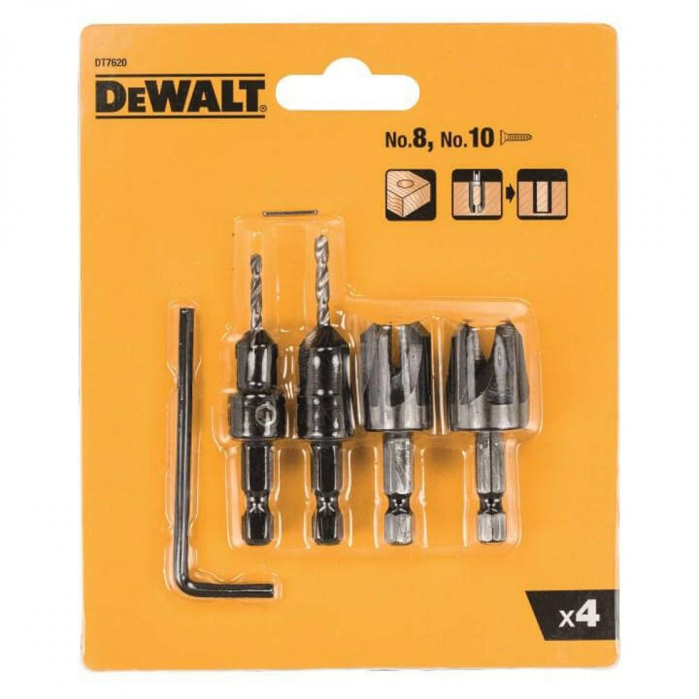 Set pentru gaurire in lemn DT7620-QZ