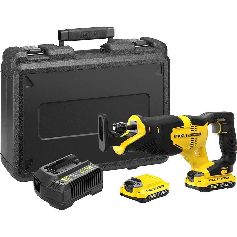 Fierăstrău sabie cu acumulator Stanley FATMAX SFMCS300D2K