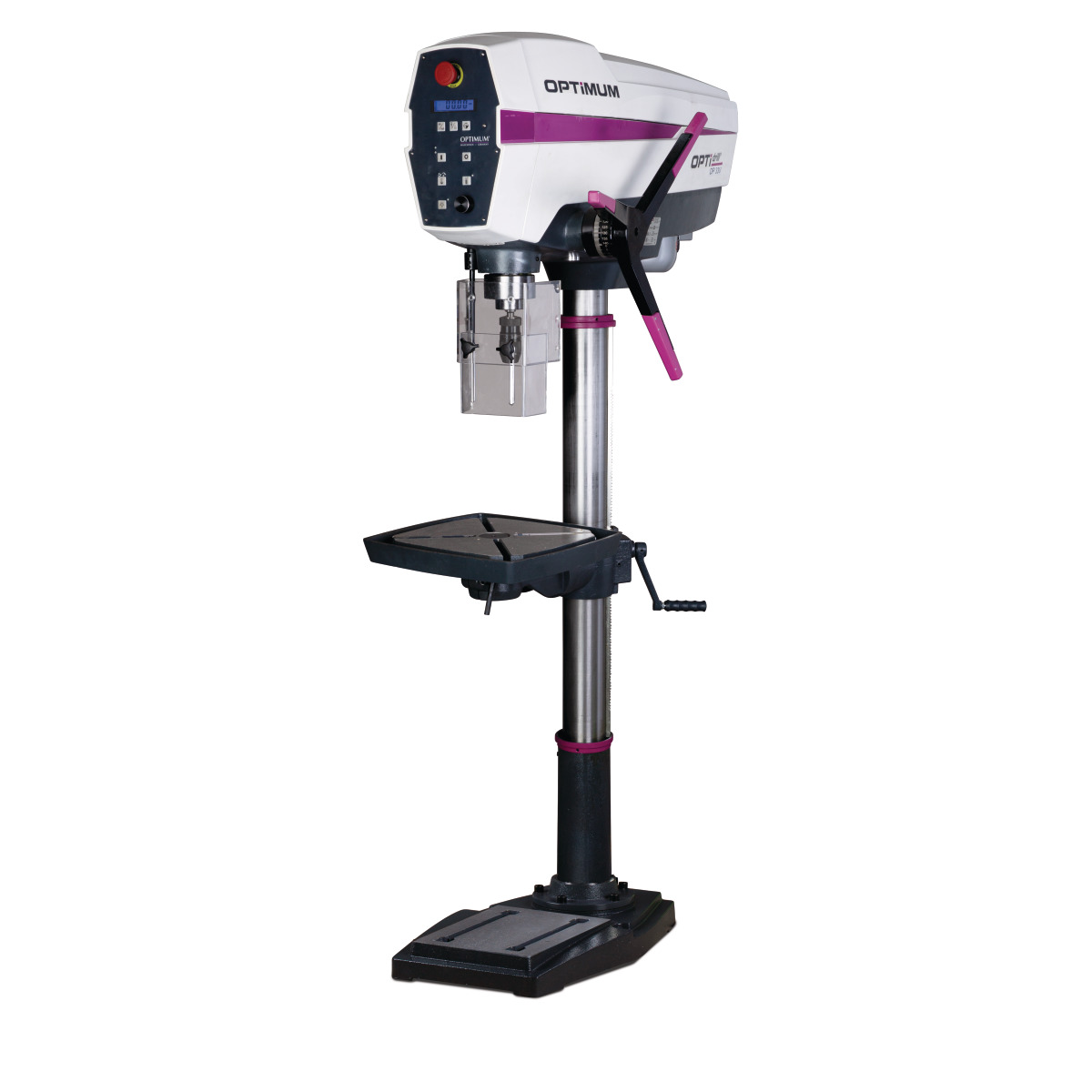 Mașină de găurit de banc DH 24FT, set cu menghină OPTIMUM
