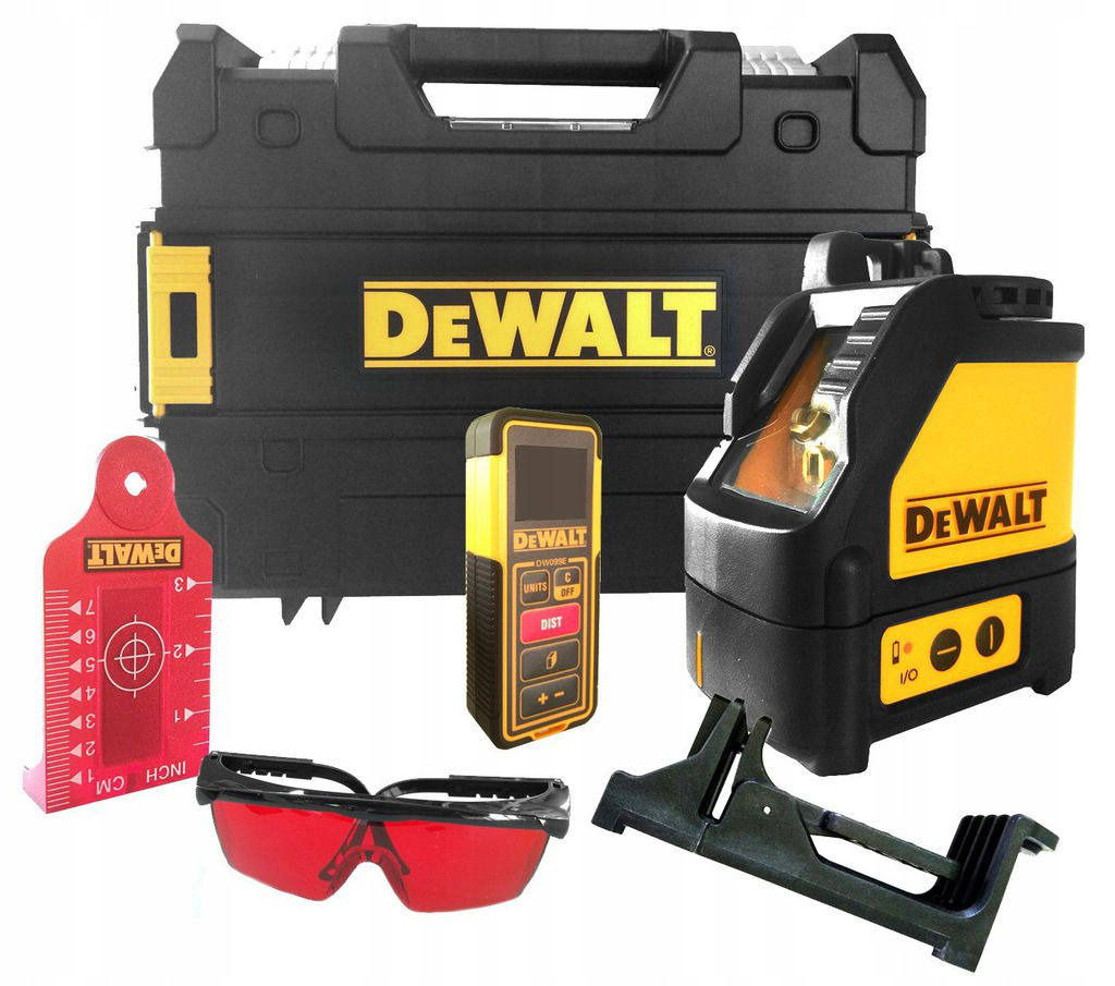 Set Nivela laser DW088K + Telemetru DW099 DeWalt DW0889-XJ