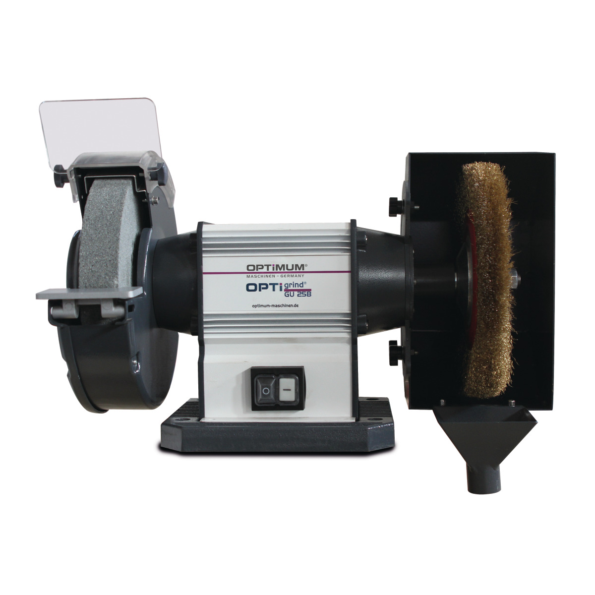 Mașină de șlefuit combinată GU 20B (230 V) OPTIMUM