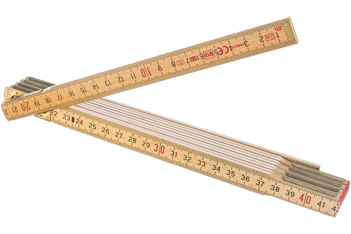 Metru din lemn pliant 2m Stanley 0-35-455