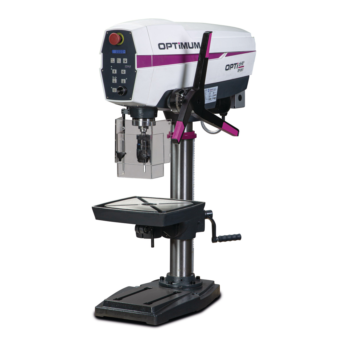 Mașină de găurit verticală DP 26VT, set OPTIMUM