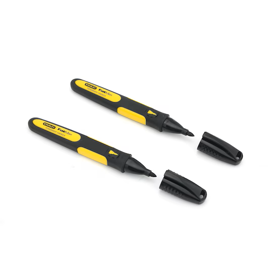 Marker Stanley Fatmax FIN negre (2buc.)