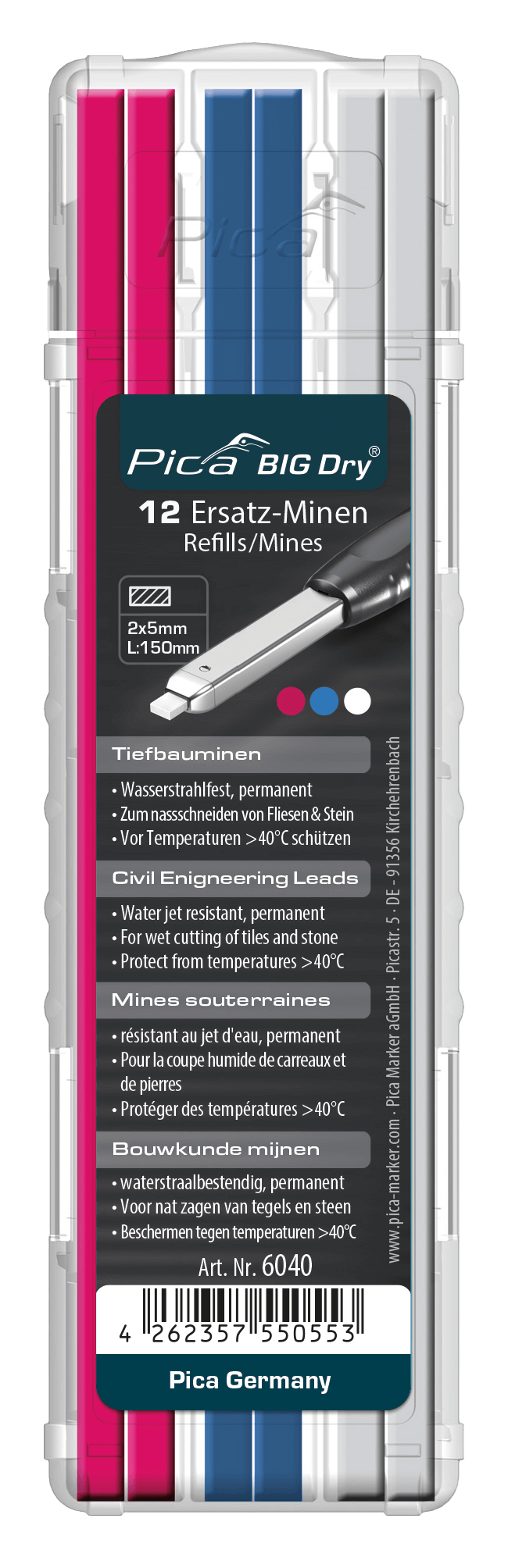 Set 12 mine PICA Big Dry 6040