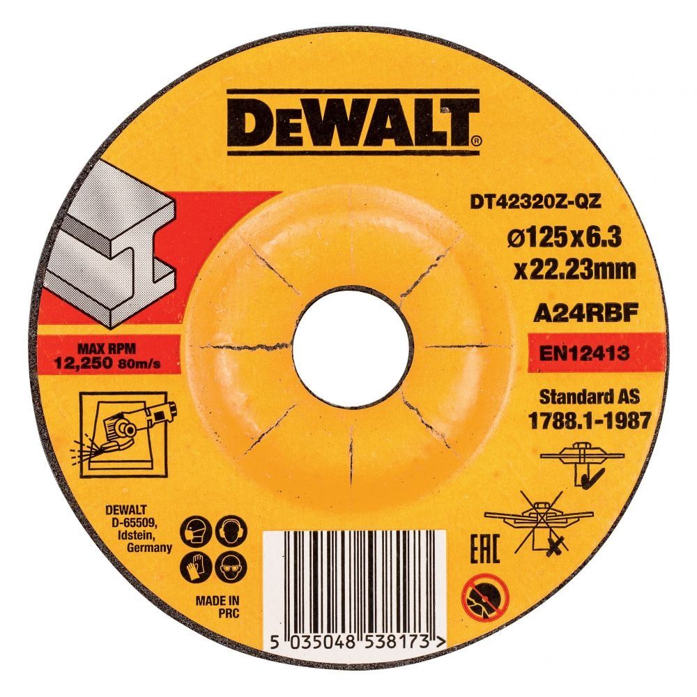 Disc debitat metal inox 125x6.3x22.23mm DT42320Z