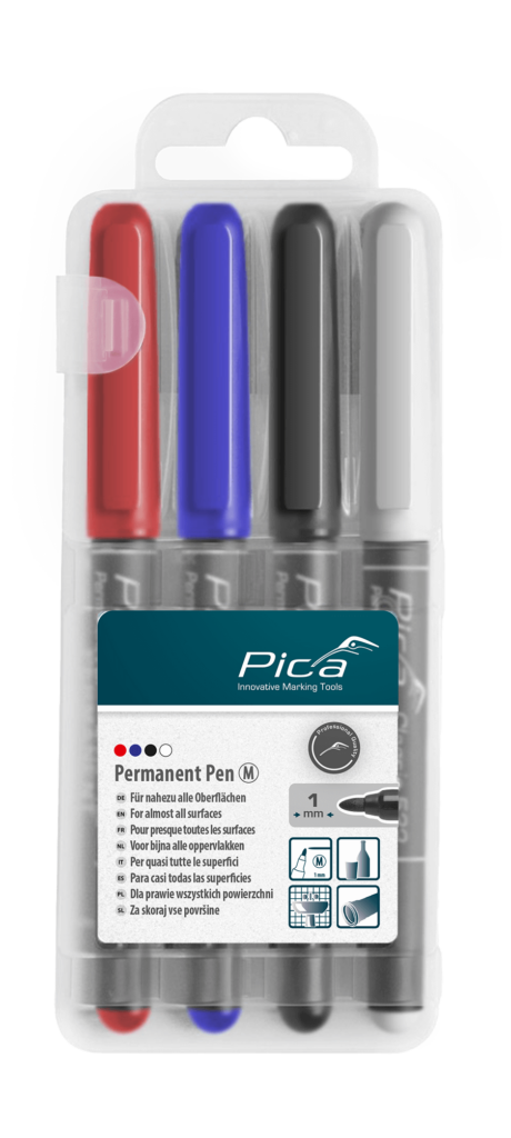 Set markere permanet Pica Classic 534/04