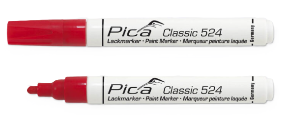 Marker industrial Red Pica Classic 524/40