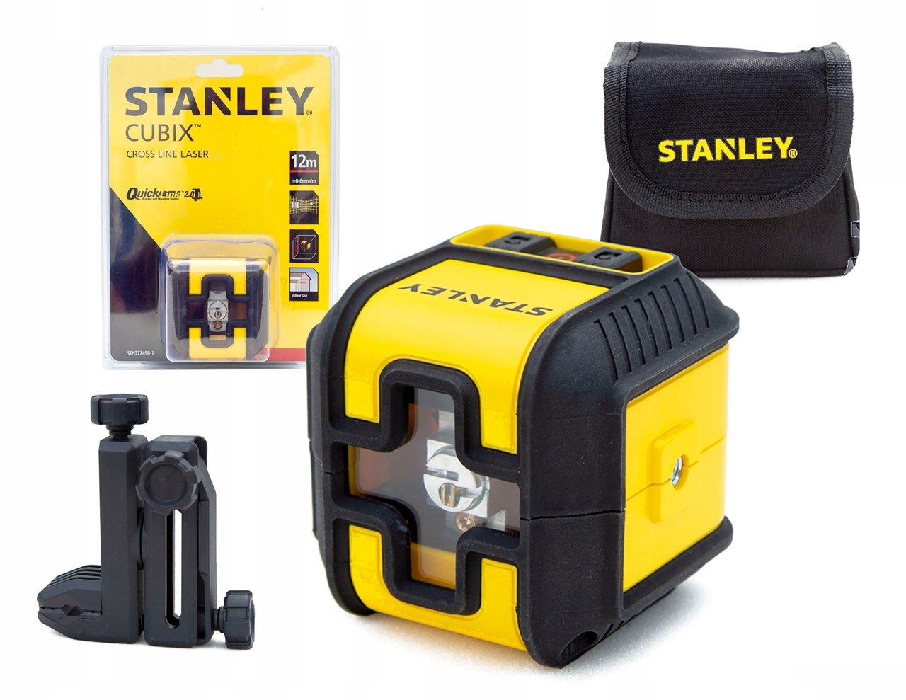 Nivela laser cu linii Stanley Cubix