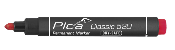 Pica classic marker permanent Red 520/40