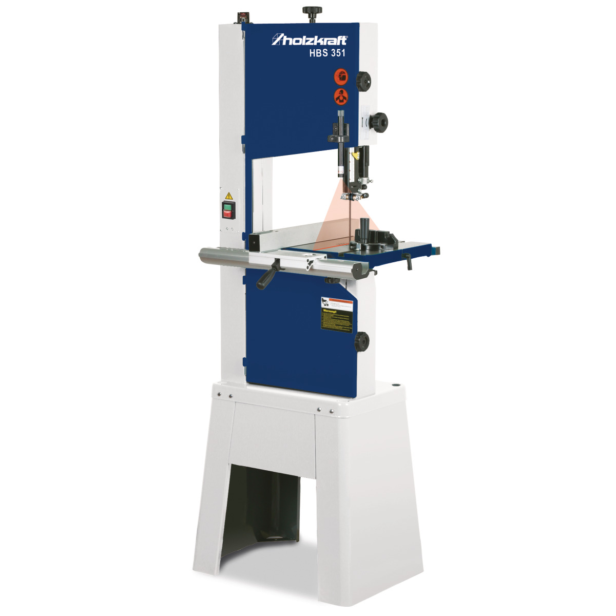 Mașină ferăstrău cu bandă pentru lemn HBS 351 (IE2) Special offer set HOLZKRAFT