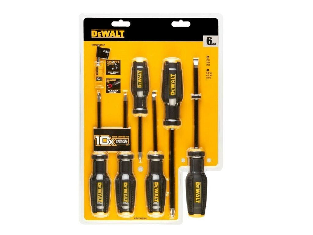 Set surubelinite 6pcs Dewalt DWHT62056-0