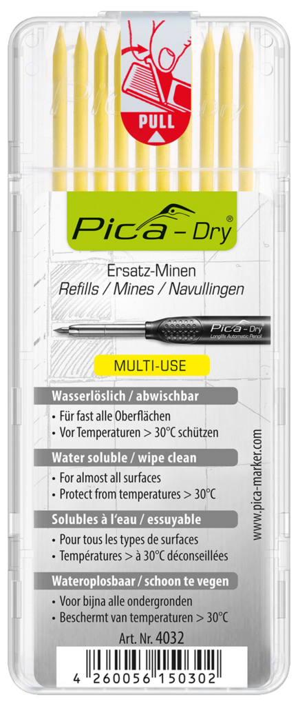 Set 10 mine PICA-Dry 4032