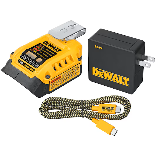 Încărcător portabil Dewalt DCB094k USB POWER DELIVERY CHARGING KIT