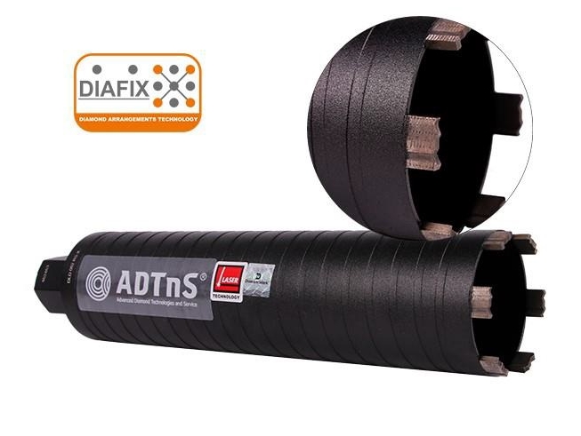 Carota diamantata cu taiere uscata Adtns d57 RS-TX