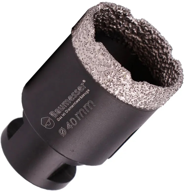 Burghiu diamantat Baumesser Keramik Pro d40 M14