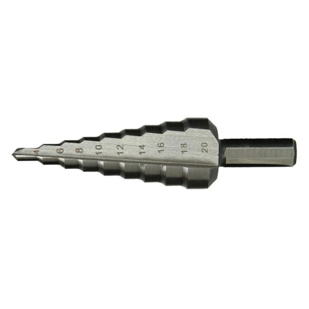 Burgiu metal in trepte Hss 4-20MM Hikoki