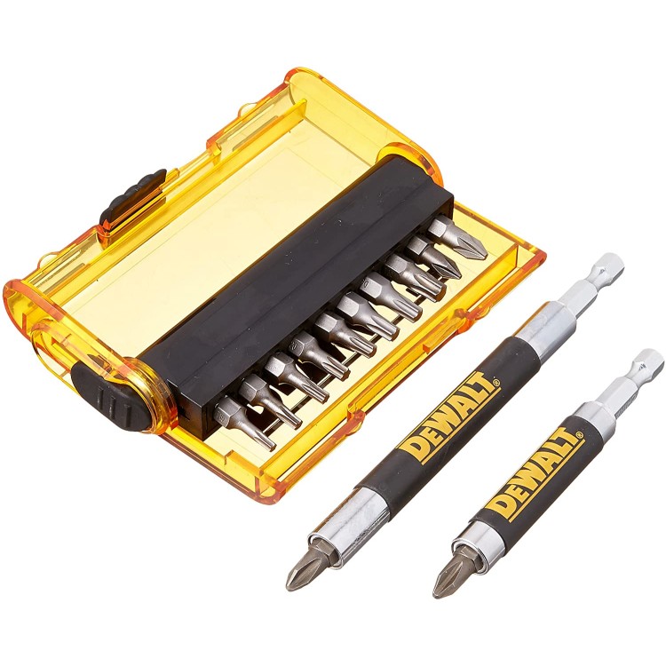 Set 14 biți DeWALT DT71570, suport magnetic Quick Release