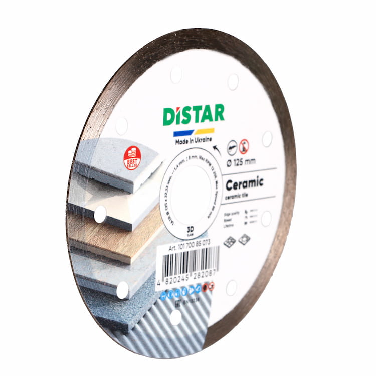 Disc diamantat 1A1R Ceramic d125