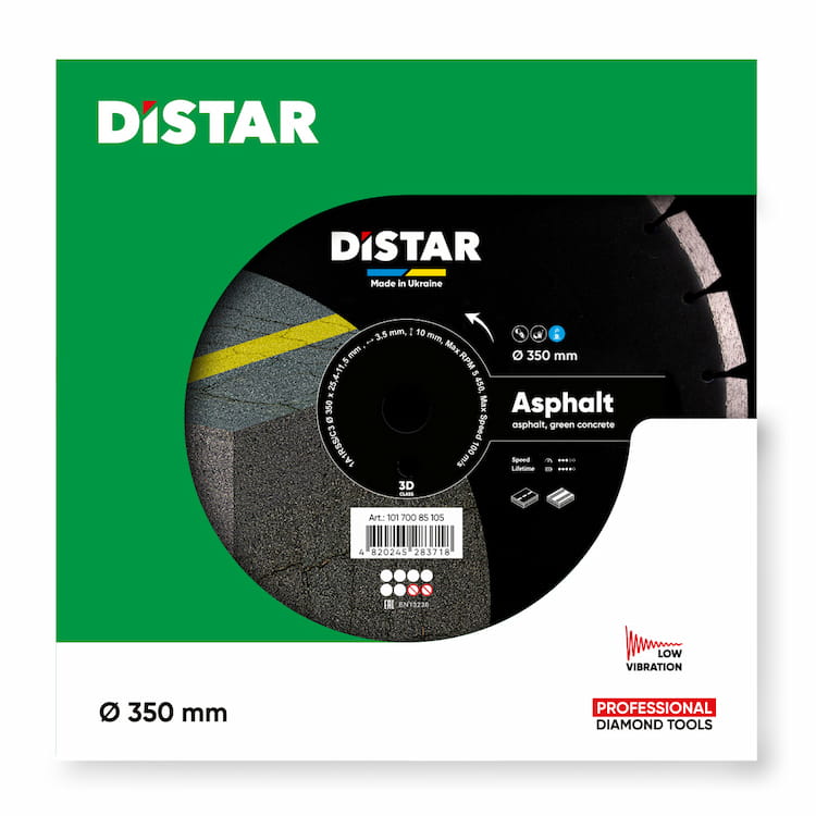Disc diamantat 1A1RSS/C3-H d350x25,4 Asfalt