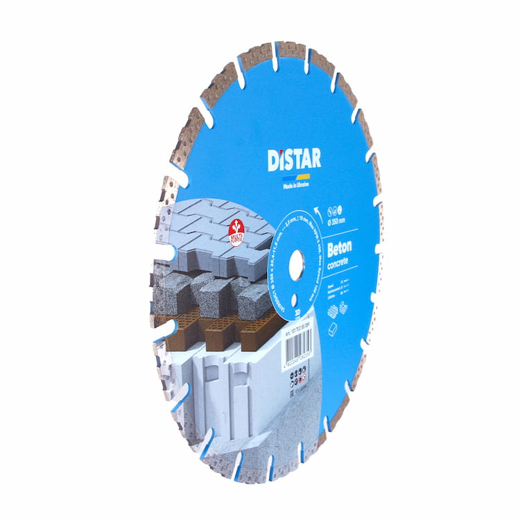 Disc diamantat 1A1RSS/C1-H d350x25,4 pentru beton